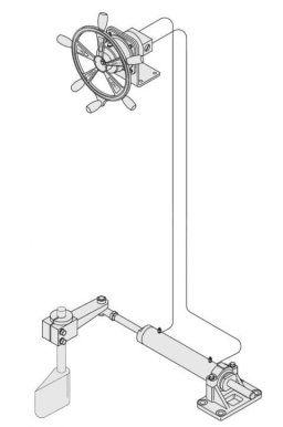 DES160R-Hidrolik Dümen Sistemi (Elektrikli Dümen)